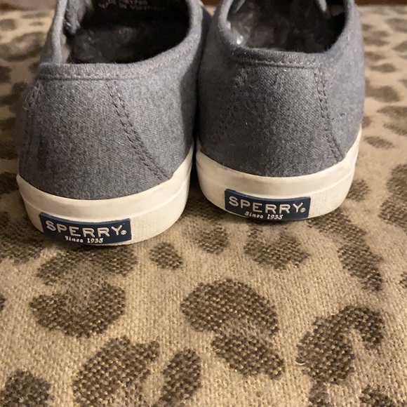 Sperry Grey Flannel Sneaks, 7 - Picture 9 of 9